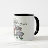 Ewe ist meine Welt Tasse (VorderseiteRechts)