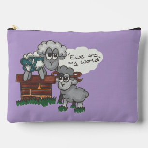 Ewe ist meine Welt Zubehörtasche