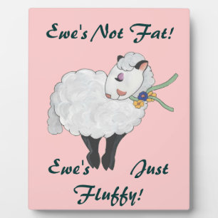 Ewe ist nicht fett, Ewe's Fluffy! Fotoplatte