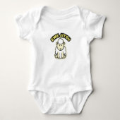 Ewe Jitsu Sheep Baby Strampler (Vorderseite)