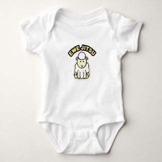 Ewe Jitsu Sheep Baby Strampler