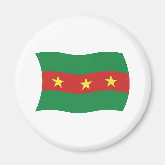 Ewe People Flag Magnet (Vorne)