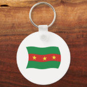 Ewe People Flag Schlüsselanhänger (Vorderseite)