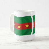 Ewe People Flag Tasse (Vorderseite Links)