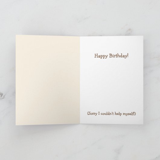 Ewe Rock! Geburtskarte der Schafe Karte (Innenseite)