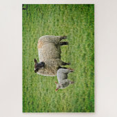 Ewe und Lamb Puzzle (Vertikal)