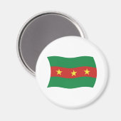 Ewe-Volk-Flagge-Magnet Magnet (Vorderseite/Rückseite)