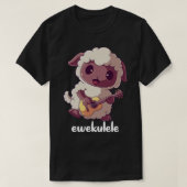 Ewekulele Sheep Ukulele Pun Guitar Player Bauer H T-Shirt (Design vorne)