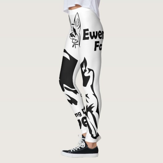 Ewenity Bauernhof-Leggings Leggings (Links)