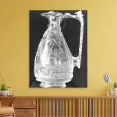 Ewer mit Vögeln aus dem Schatzamt Leinwanddruck (Insitu (Wohnzimmer))