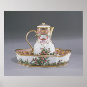 Ewer und Becken, gemacht in Paris Poster