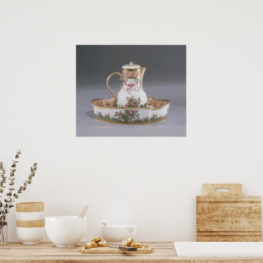 Ewer und Becken, hergestellt in Paris Poster (Küche)