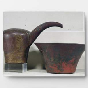 Ewer und Becken (Kupfer) Fotoplatte