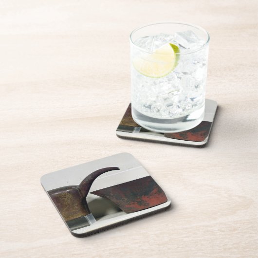 Ewer und Becken (Kupfer) Getränkeuntersetzer (Rechte Seite)