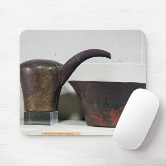 Ewer und Becken (Kupfer) Mousepad (Mit Mouse)