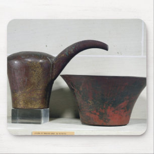 Ewer und Becken (Kupfer) Mousepad