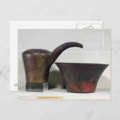 Ewer und Becken (Kupfer) Postkarte (Vorne/Hinten)