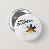 Ewig Gott-Stopper Button (Vorne & Hinten)