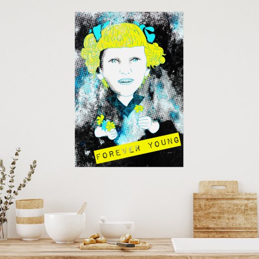 ewig jung poster (Küche)