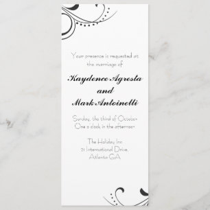 Ewig Liebe-kundenspezifische Hochzeits-Einladung Einladung