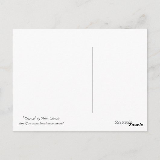 ewig postkarte (Rückseite)