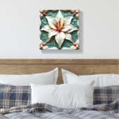 Ewigblüende Lilie Leinwanddruck (Insitu (Schlafzimmer))