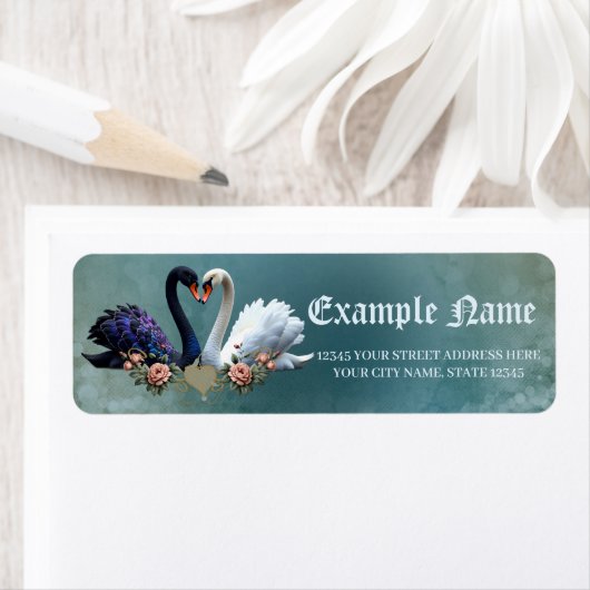 Ewige Anleihe, Schwarze und Weiße Schwäne in Liebe (Insitu)