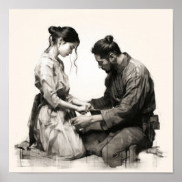 Ewige Anleihen: Liebe in japanischer Tradition ein Poster