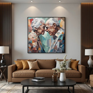 Ewige Begegnung Leinwanddruck