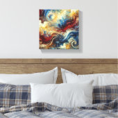 Ewige Bewegung Leinwanddruck (Insitu (Schlafzimmer))