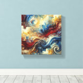 Ewige Bewegung Leinwanddruck (Insitu (Holzboden))