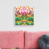 Ewige Blüte Leinwanddruck (Insitu (Wohnzimmer))