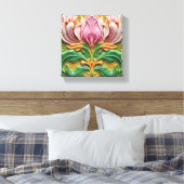 Ewige Blüte Leinwanddruck (Insitu (Schlafzimmer))