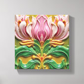 Ewige Blüte Leinwanddruck (Vorderseite)