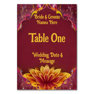 Ewige Blüten: Eine Feier der Liebe Tischnummer