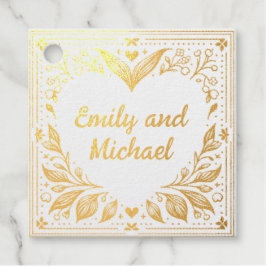 Ewige Blüten Geschenkanhänger