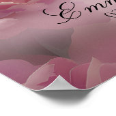 Ewige Blüten Memorial Begrüßung Plakat (Ecke)