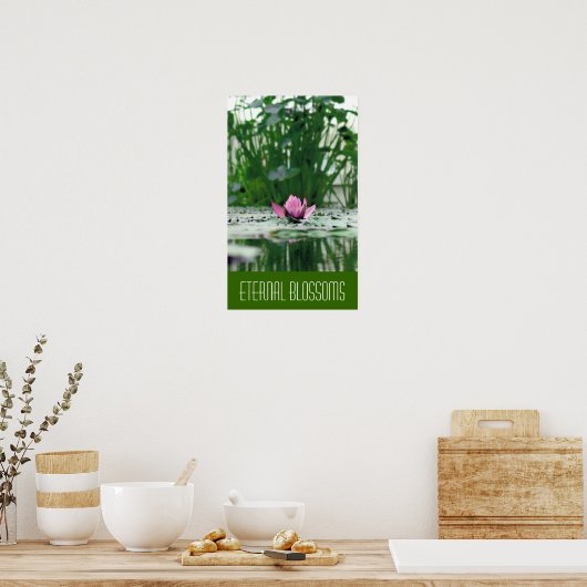 Ewige Blüten Poster (Küche)