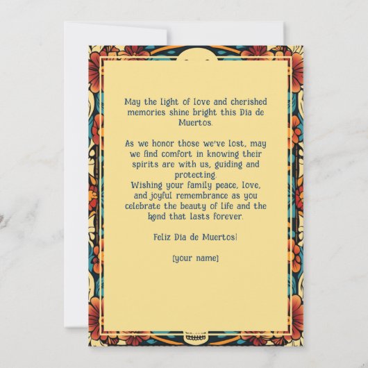 💀 Ewige Blütentribut (Rückseite)