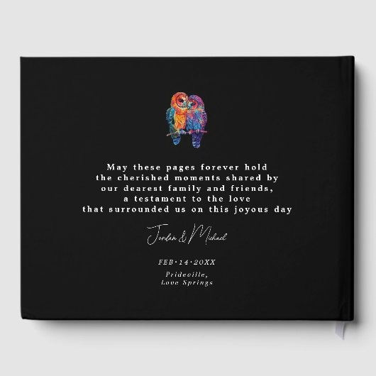 🌈 Ewige Einheit Gästebuch (Rückseite)