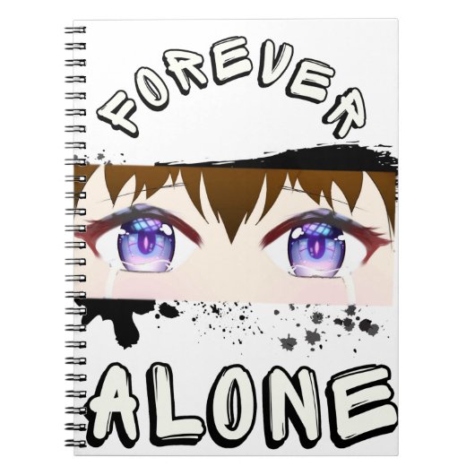 Ewige Einsamkeit Notizblock (Vorderseite)