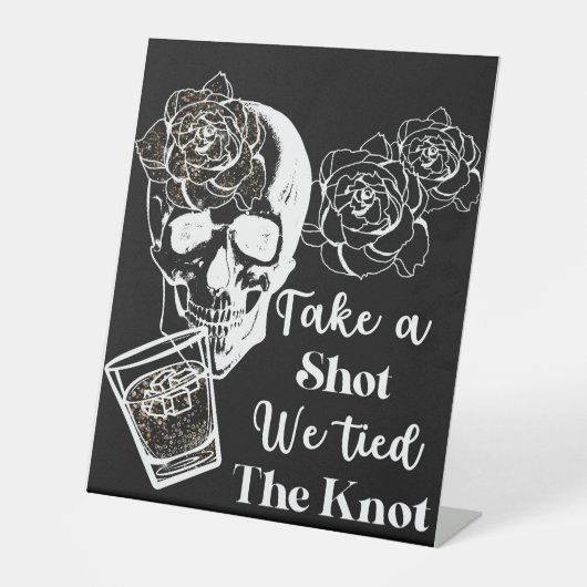 Ewige Elegance einen Schuss erschießen Wir tippen  Sockelschild (Vorderseite)