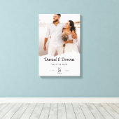 Ewige Eleganz: Enthüllung unserer Einladung zur Ho Leinwanddruck (Insitu (Holzboden))