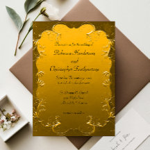 Ewige Eleganz Goldene Vintage-Hochzeit