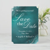 Ewige Eleganz: Save the Date (Stehend Vorderseite)