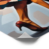Ewige Embrace: Zeitloser Tango | Poster (Ecke)