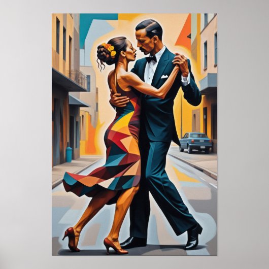 Ewige Embrace: Zeitloser Tango | Poster (Vorne)