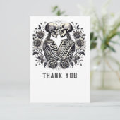 Ewige Embrae: Liebe über das Leben Dankeskarte (Stehend Vorderseite)