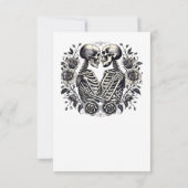 Ewige Embrae: Liebe über das Leben Dankeskarte (Rückseite)