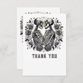 Ewige Embrae: Liebe über das Leben Dankeskarte (Vorne/Hinten)